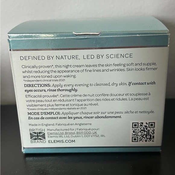 Elemis Pro-Collagen Anti-Wrinkle Night Cream - 1 fl oz 30 mL NEW In Box - Picture 3 of 3